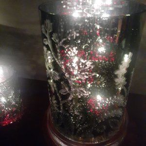 Partylite  Garden hurricane &Tealight holders